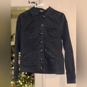 Express Navy Military Style Jacket